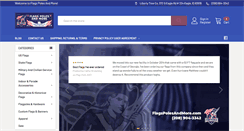 Desktop Screenshot of flagspolesandmore.com